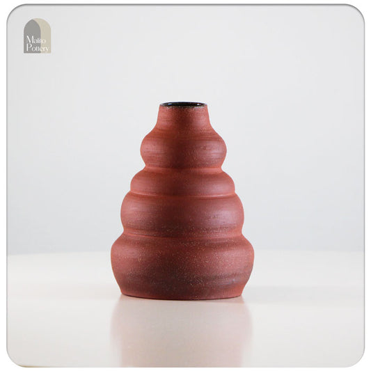 pottery layered vase | Fireside Dream